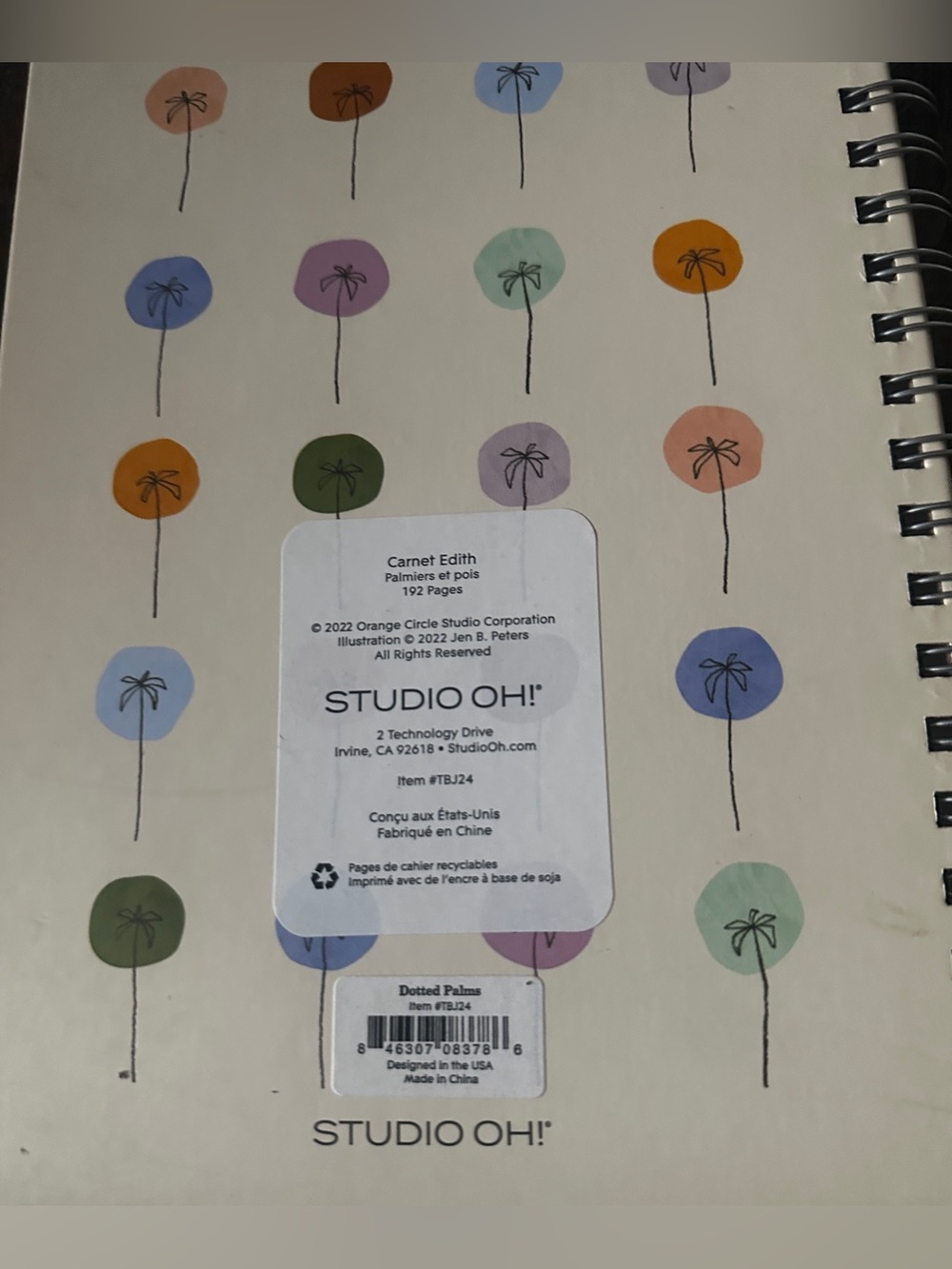 Studio OH! Notebook - Multicolor - Picture 5 of 5